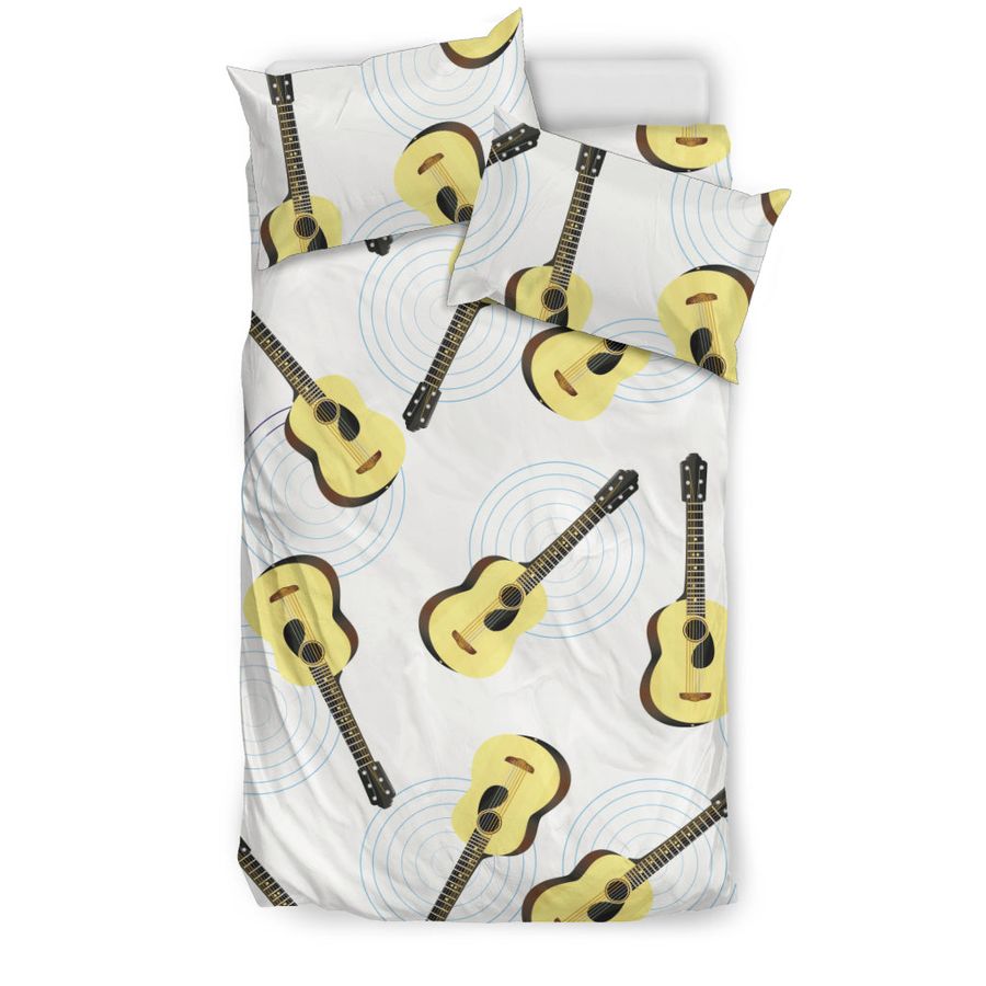 Classic Guitar Pattern Bedding Set