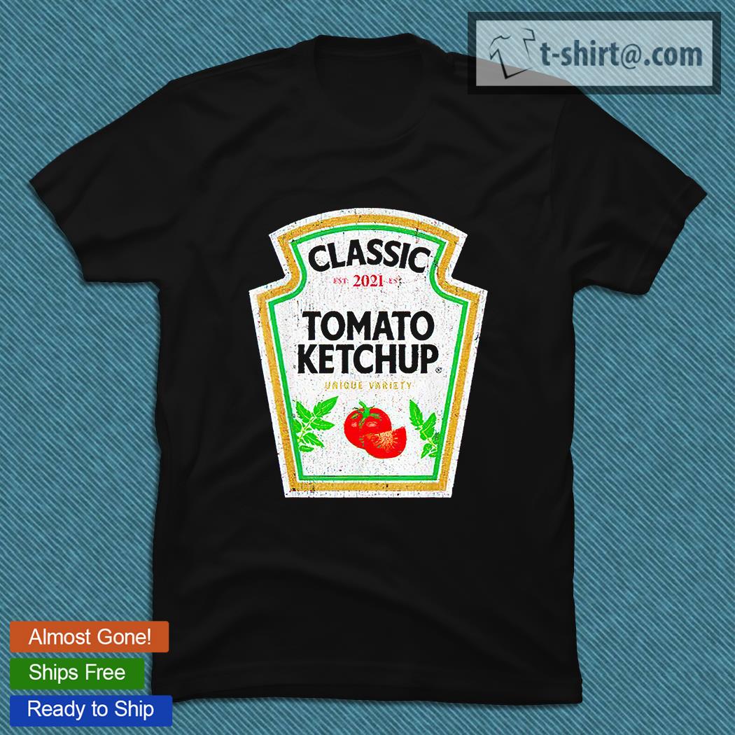 Classic Tomato ketchup urique variety est 2021 Halloween T-shirt