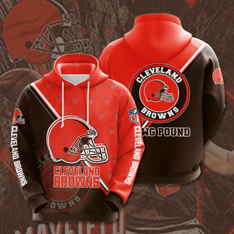 Cleveland Browns 3D Hoodie For Men For Women All Over Printed Hoodie