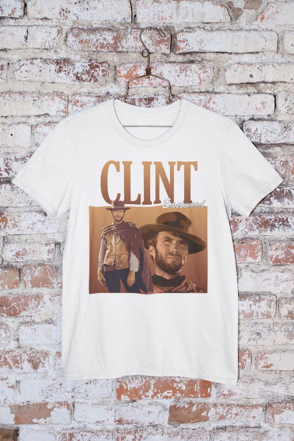 Clint Eastwood 990’s Vintage Art Unisex T-Shirt