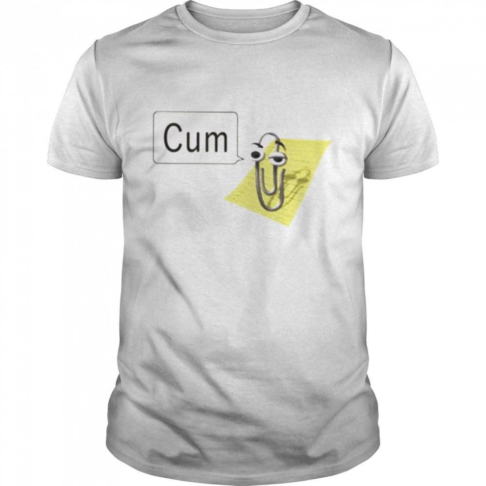 Clippy Cum Shirt