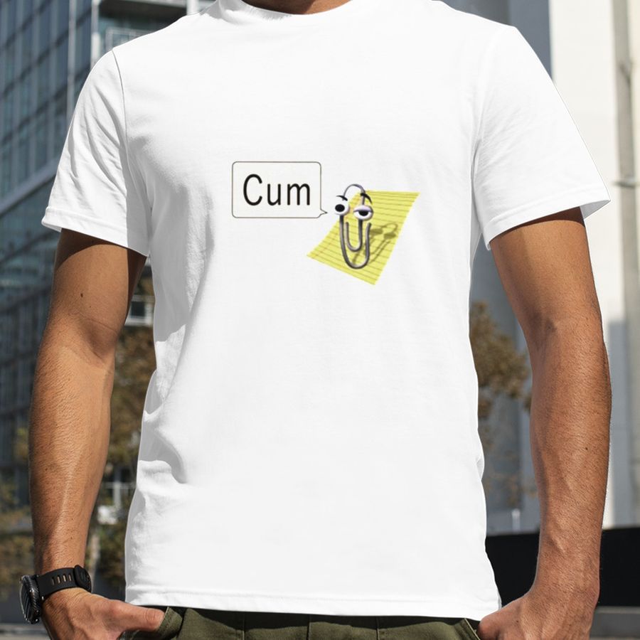 Clippy Cum T shirt