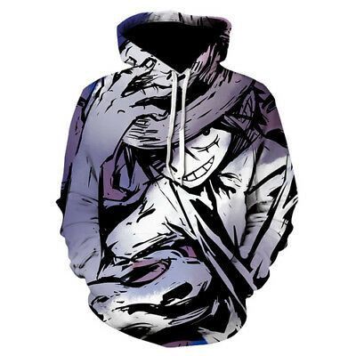 Cloudstyle One Piece Luffy Pullover And Zippered Hoodies Custom 3D One Piece Graphic Printed 3D Hoodie All Over Print Hoodie For Men For Women