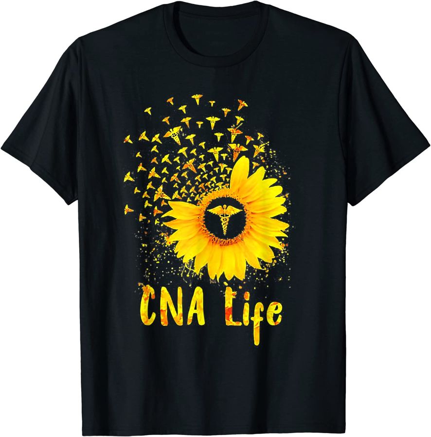 CNA Life Sunflower Cute Nurse