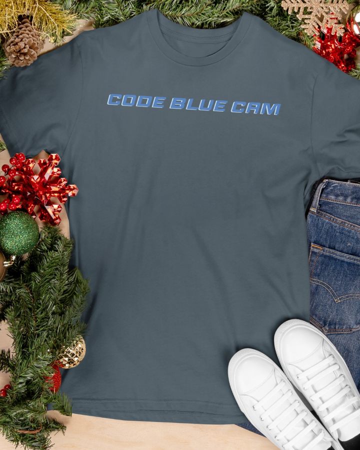 Code Blue Cam Merch Code Blue Cam Logo T Shirt