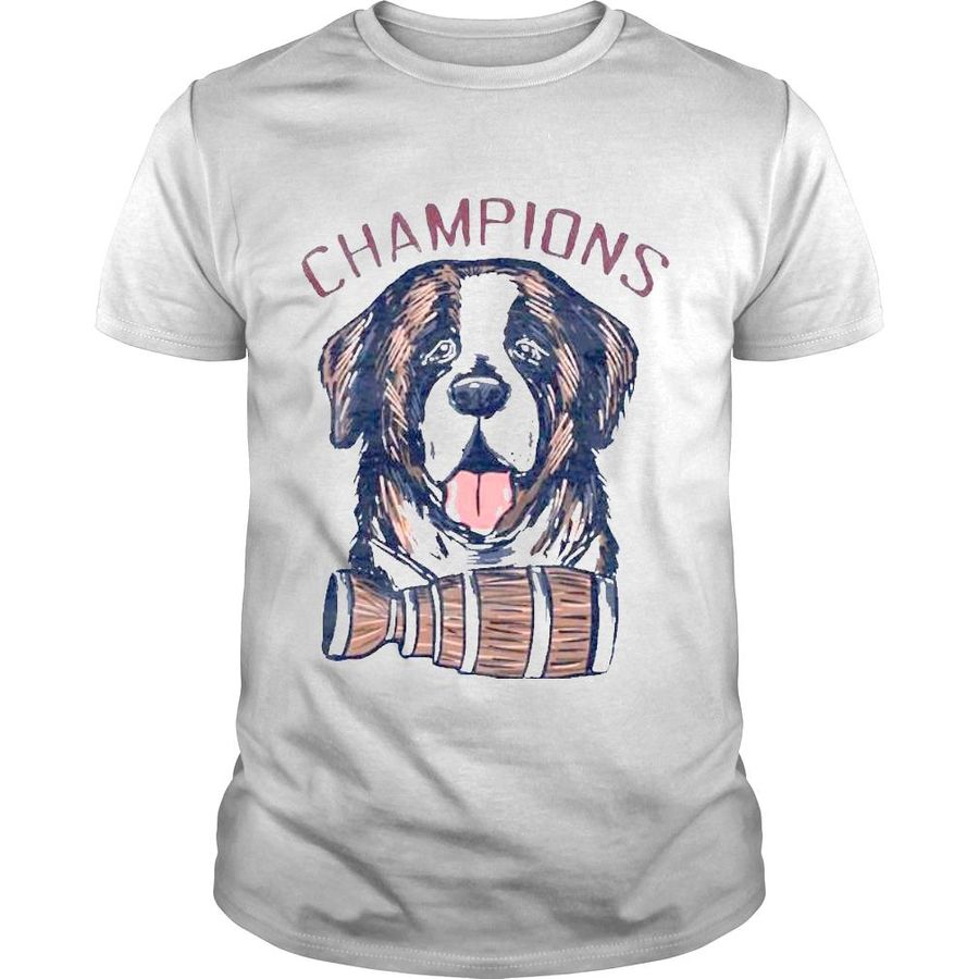 COL dog champions shirt