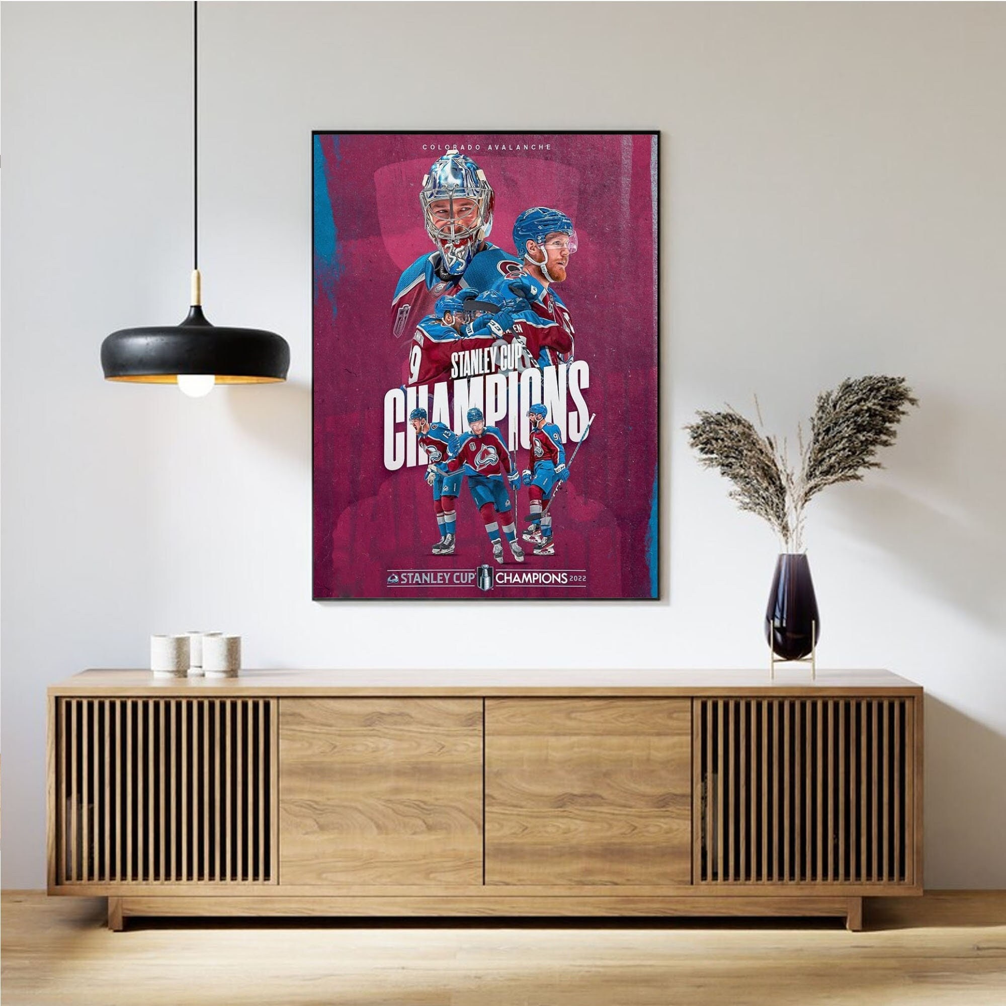 Colorado Avalanche 2022 Stanley Cup Champions Poster