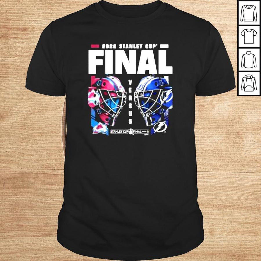 Colorado Avalanche vs Tampa Bay Lightning 2022 Stanley Cup Final High Stick Matchup TShirt