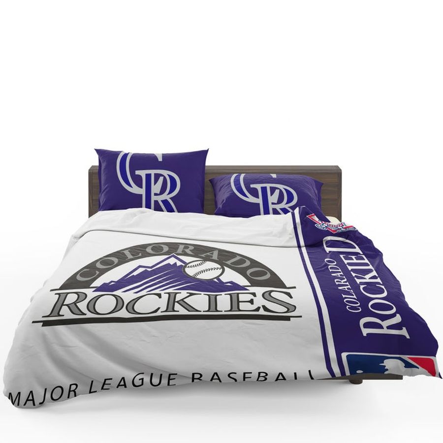 Colorado Rockies Nfl Custom Bedding Sets Baseball Team Cover Set