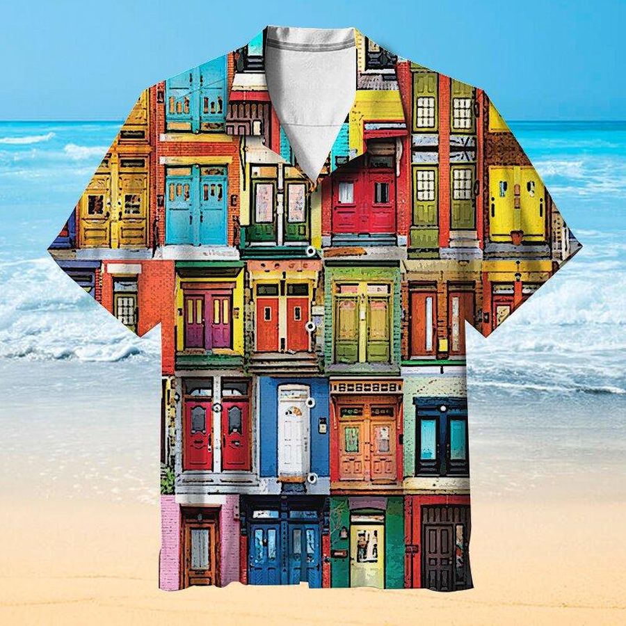 Colorful Montreal Hawaiian Shirt