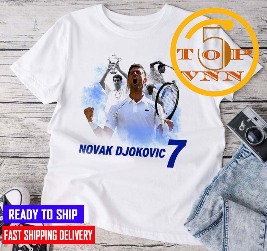 Congratulations Novak Djokovic 7 Champions Wimbledon 2022 For Fans Shirt