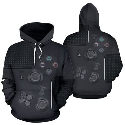 Controller Gift For PlayStation Dualshock Personalize Hoodie