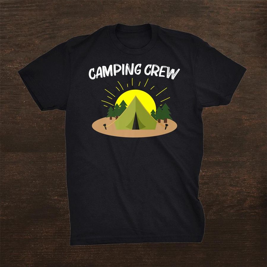 Cool Camping Outdoor Tent Overnight Camper Shirt