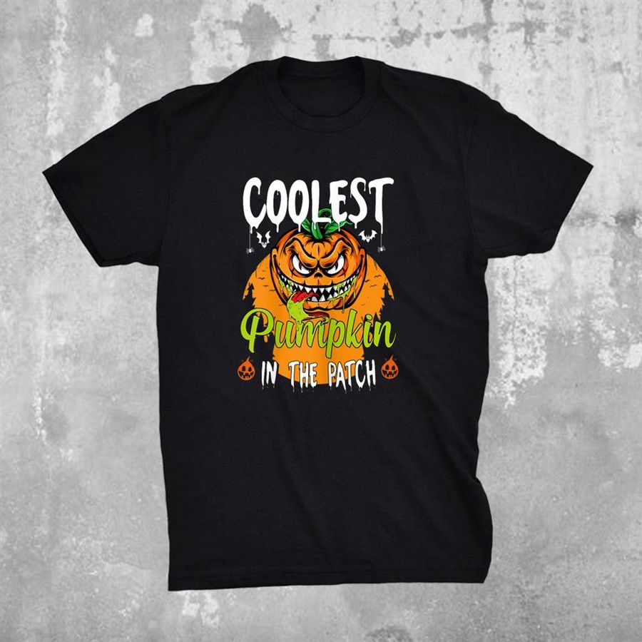 Coolest Pumpkin In The Patch Funny Halloween Shirt