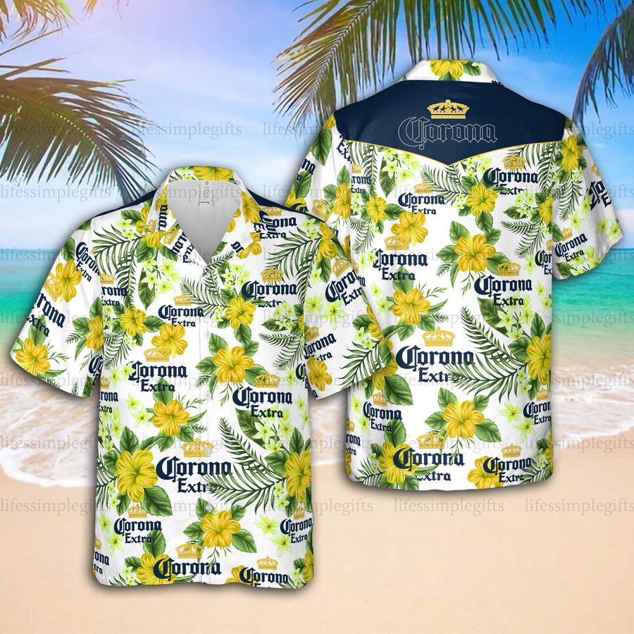 Corona Extra Unisex Hawaiian Shirt