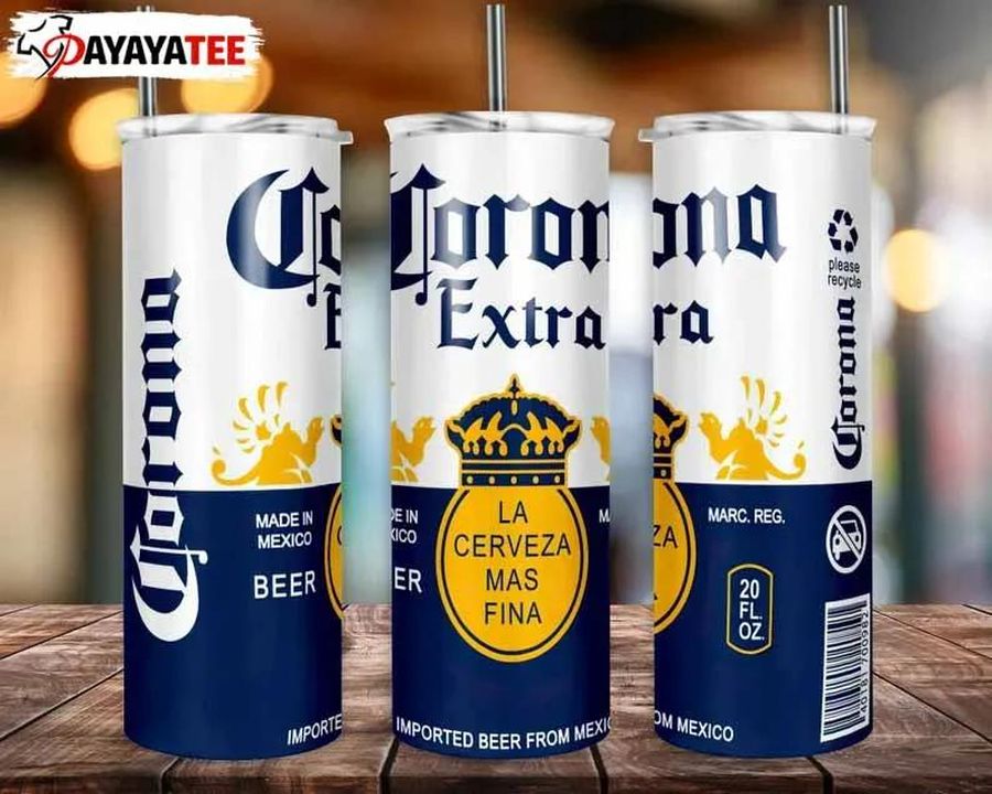 Corona Mexican Beer Tumbler Beer Day Party Gift