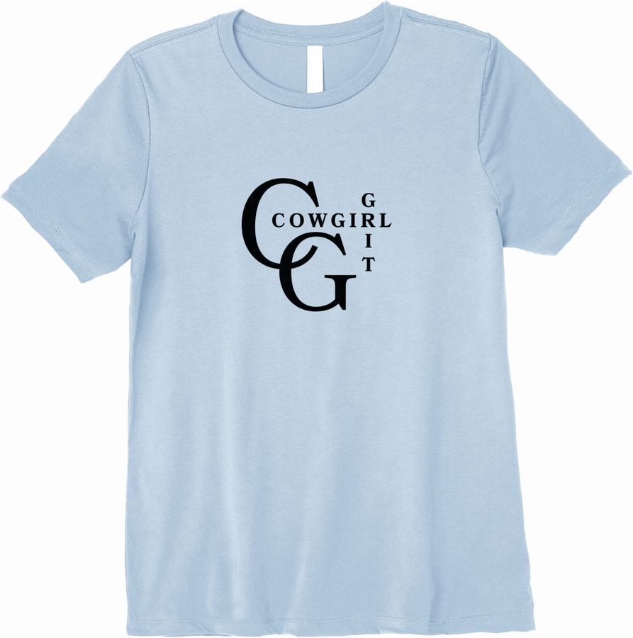 Cowgirl Grit (new blk logo) Premium