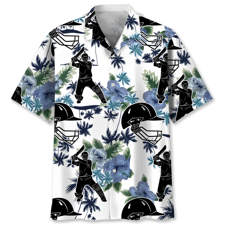 Cricket White Nature Hawaiian Shirt.png