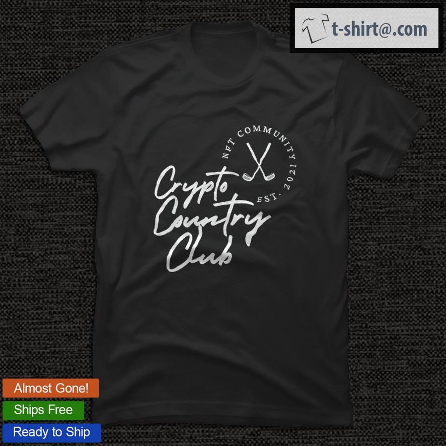 Crypto Country Club NFT Community 2021 shirt