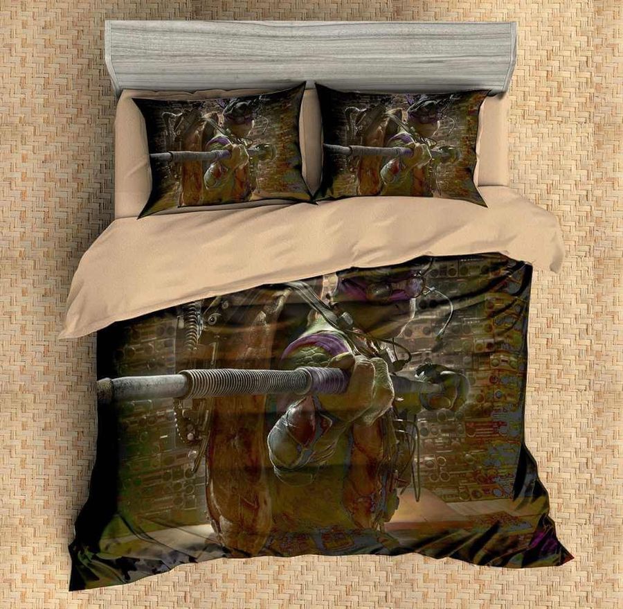 Customize Ninja Turtles Donatello Duvet Cover Setpcs Bedding Set Duvet Cover Set Sheet Pillowcases