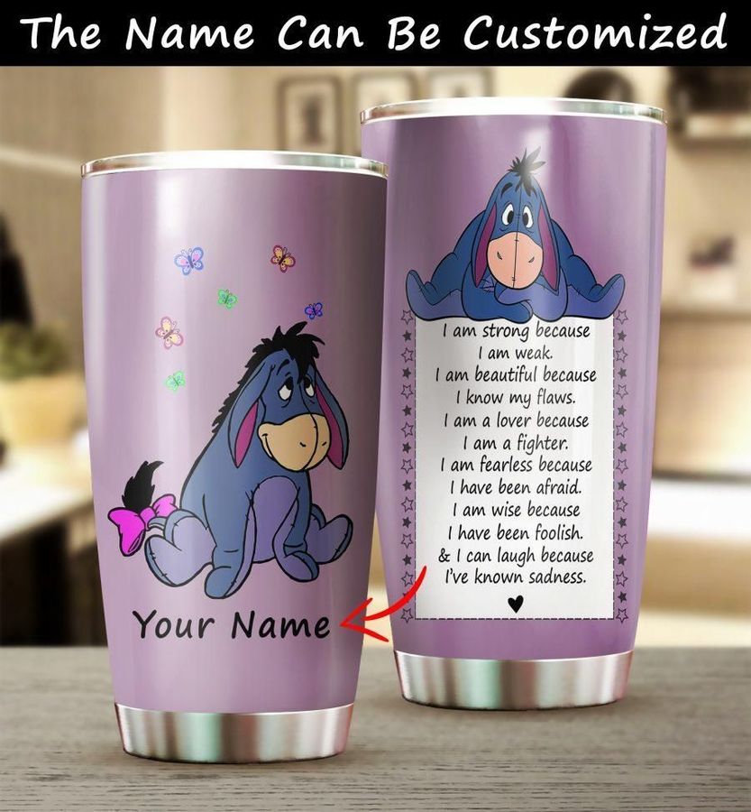Customized Eeyore Winnie The Pooh 26 Gift For Lover Day Travel Tumbler