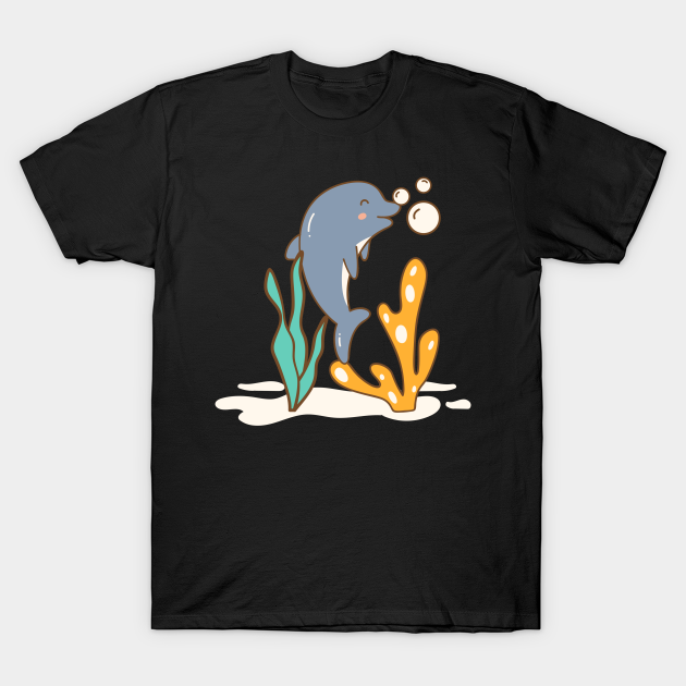 Cute Dolphin T-shirt, Hoodie, SweatShirt, Long Sleeve