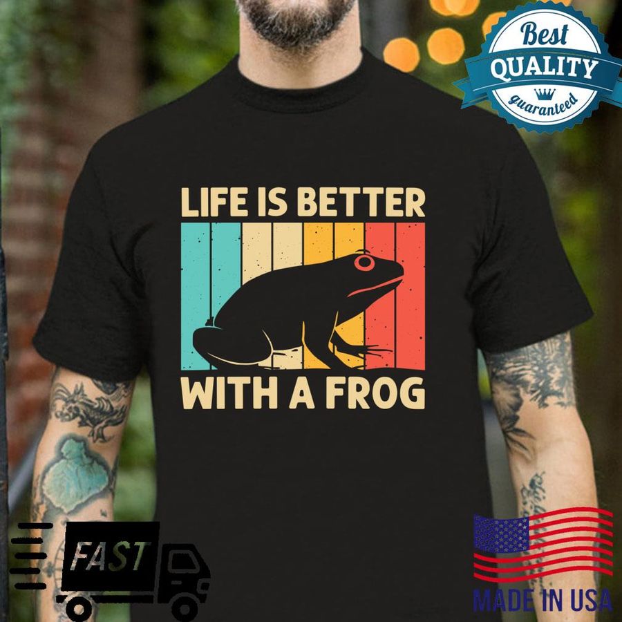 Cute Frog Frog Toad Animal Tadpole Frogs Shirt