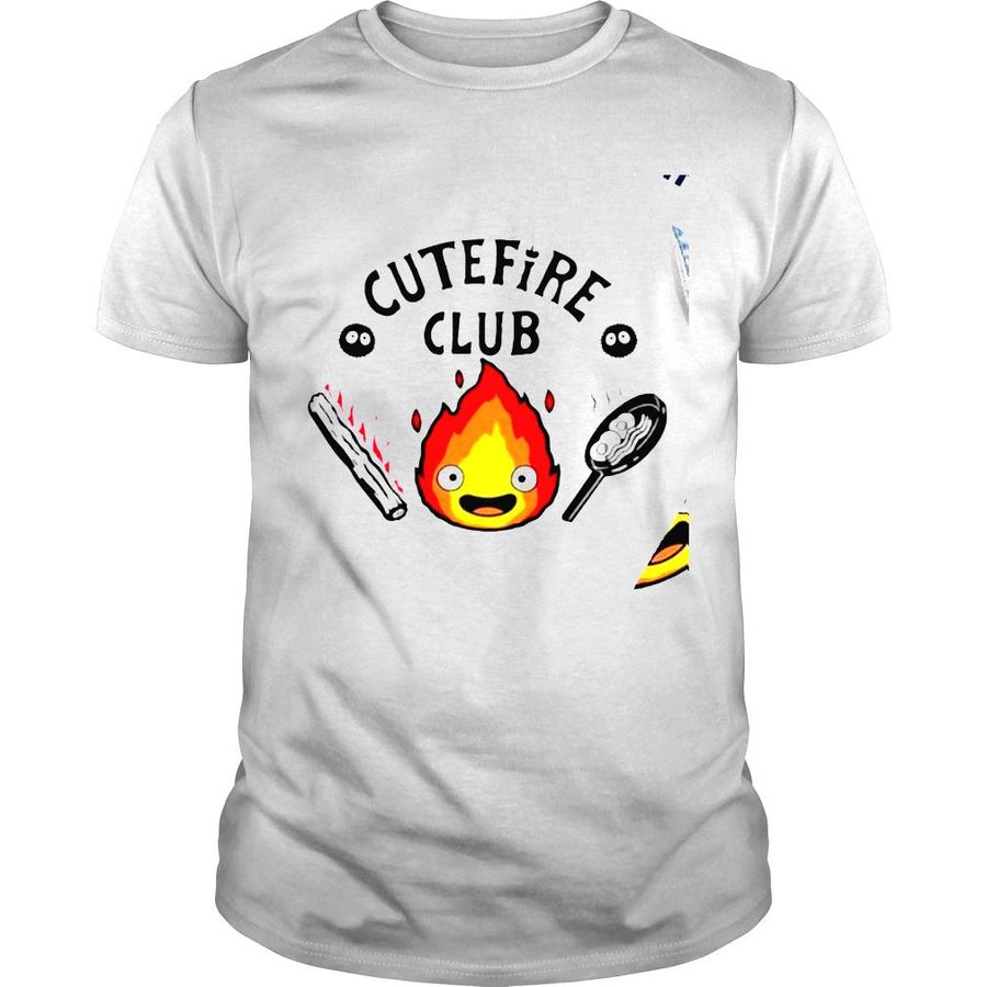 Cutefire Club Hell Fire Club logo Calcifer Anime shirt