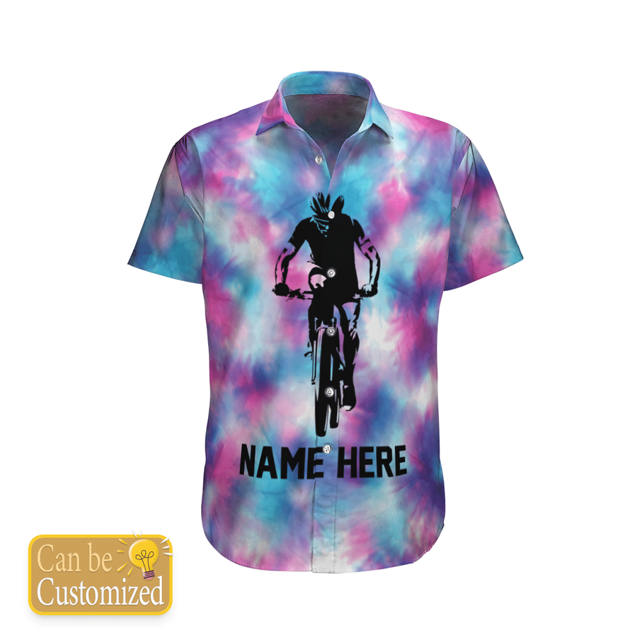 cycling dye pattern Hawaiian Shirt.png