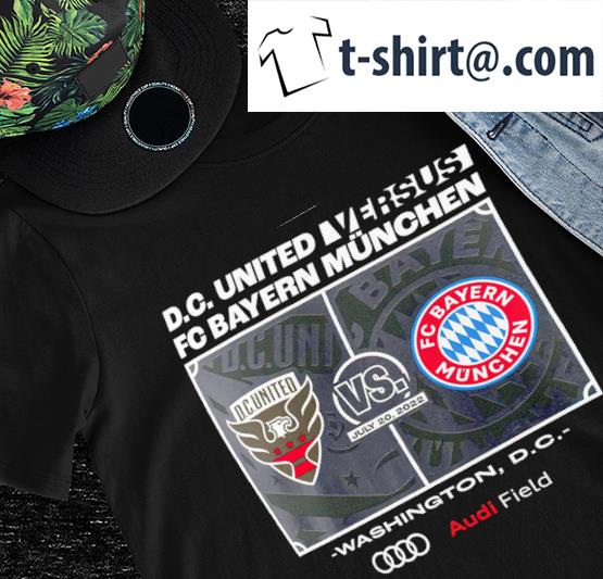 D.C. United vs FC Bayern Munich Washington D.C shirt