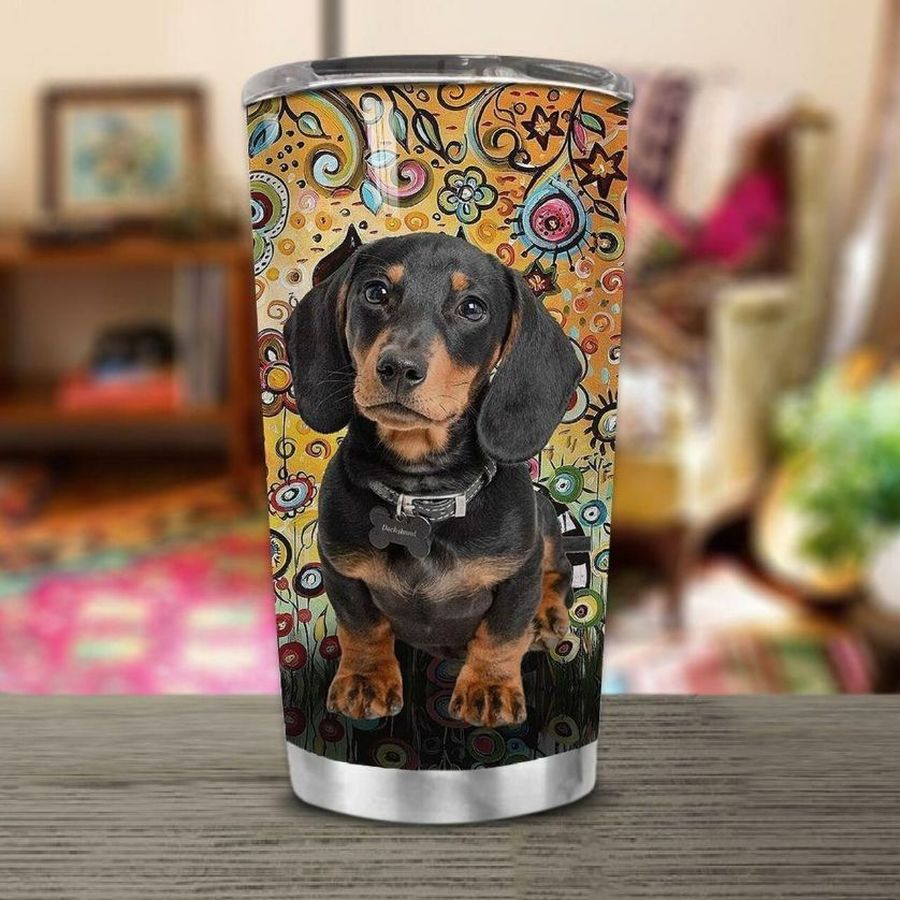 Dachshund Dog Gift For Lover Day Travel Tumbler All Over Print