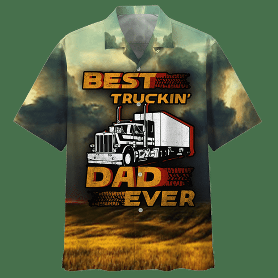 Dad Truckin’ Dad Ever Aloha Hawaiian Shirt.png