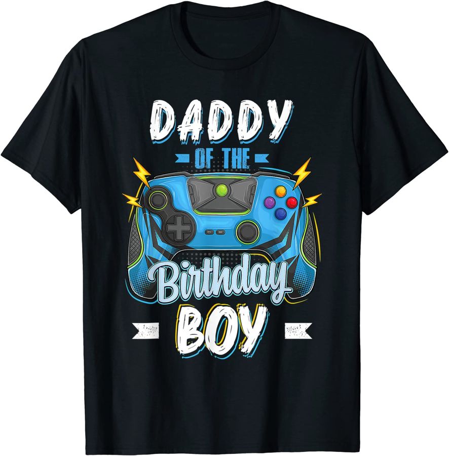 Daddy Of The Birthday Boy Matching Family Video Gamer Party