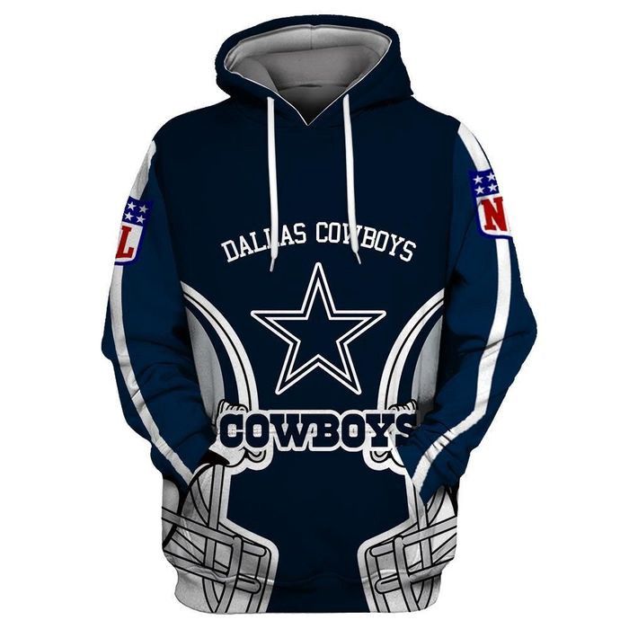 Dallas Cowboys Hoodie Football Hooded Sweatshirt Pullover Fans Casual Jacket 