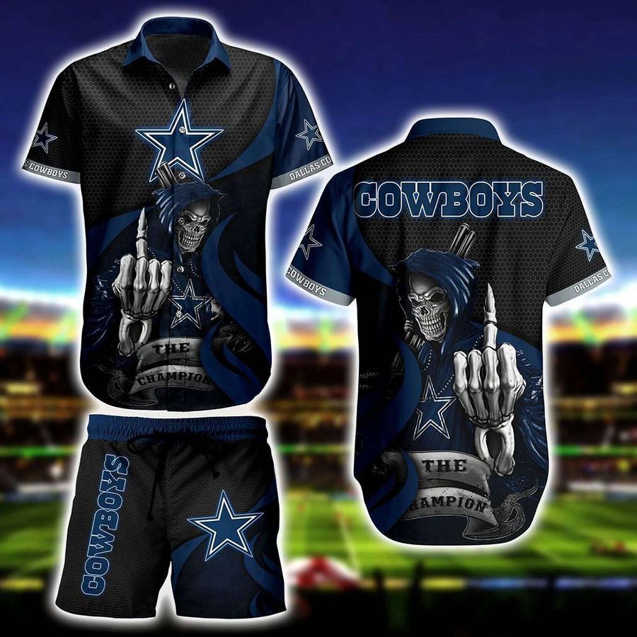 Dallas Cowboys NFL Football Hawaiian Shirt And Short Graphic Summer The Champion Gift For Men Women