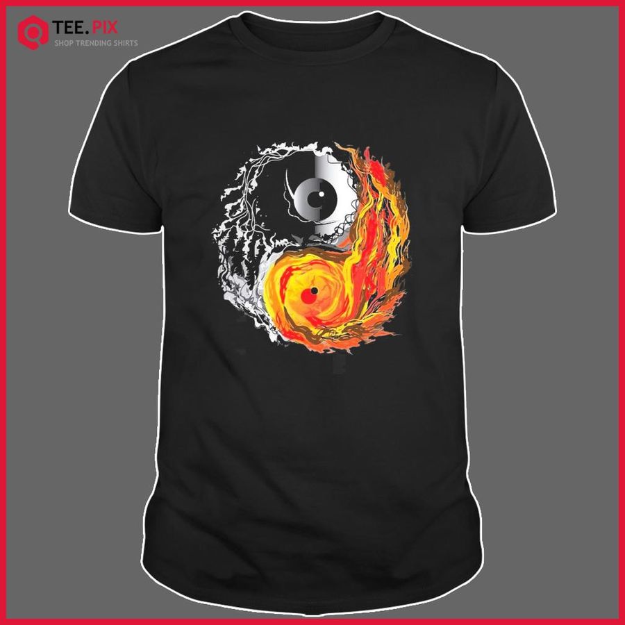 Darknest And Fire YinYang Eyes Shirt