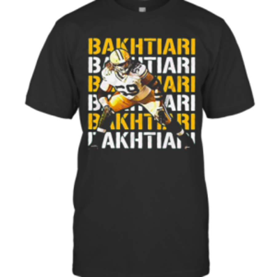 David Bakhtiari 69 Green Bay Packers Football Team T-Shirt.png