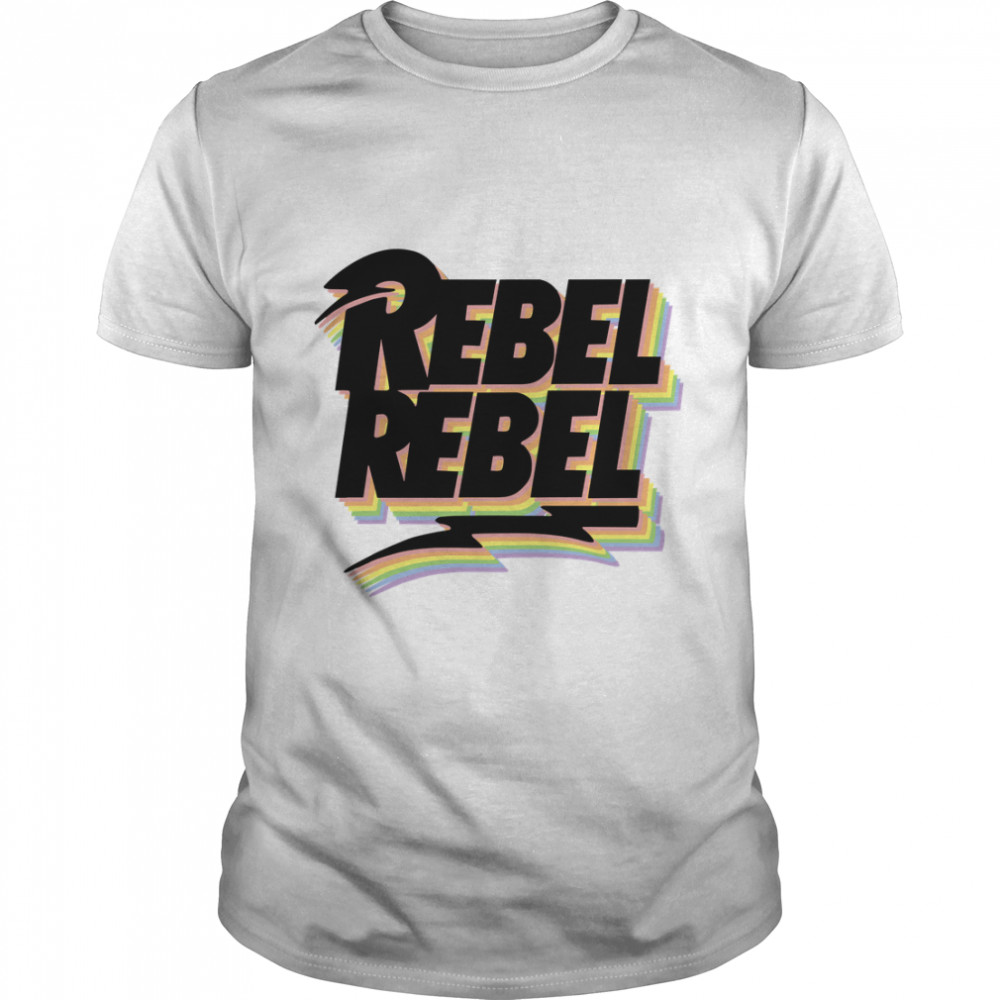 David Bowie – Pride – Rebel Rebel Essential T-Shirt