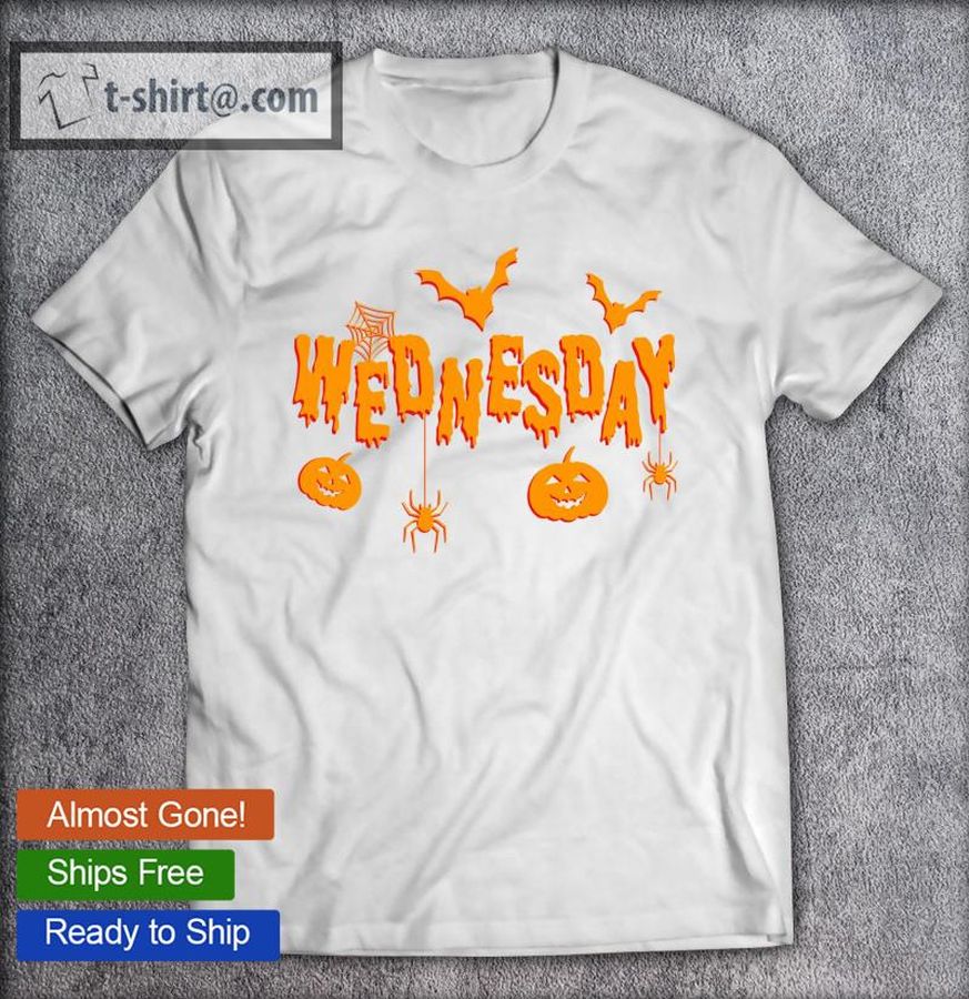 Day Of The Week Easy Group Halloween Costume Wednesday Group Halloween Costumes 2021 Best Hallow T-shirt