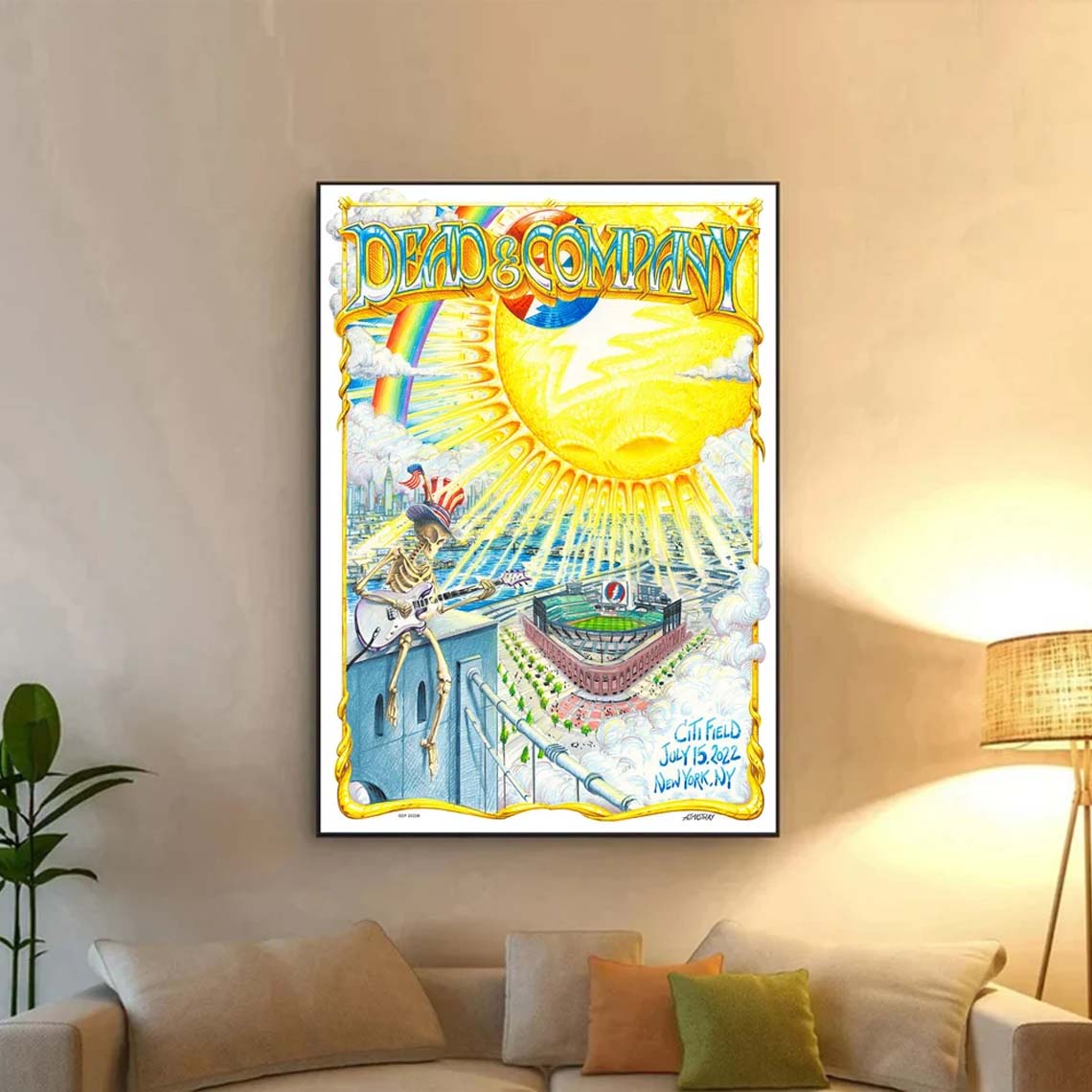 Dead and Company New York City Poster