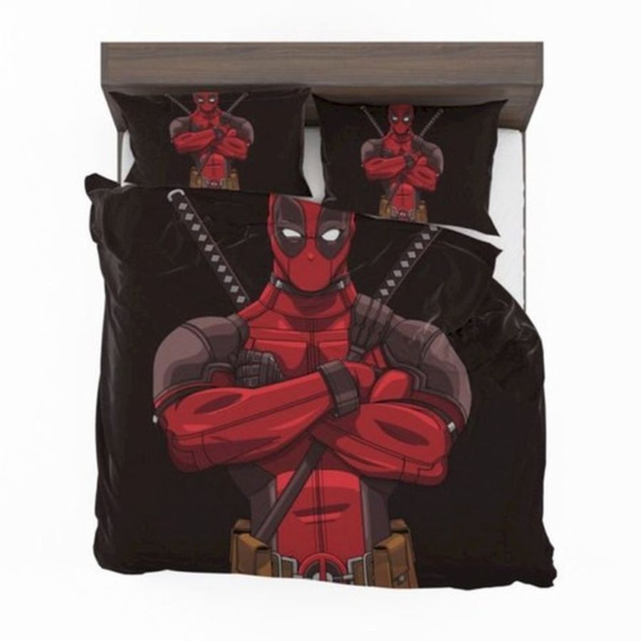 Deadpool 10 Bedding Sets Duvet Cover Bedroom, Quilt Bed Sets,