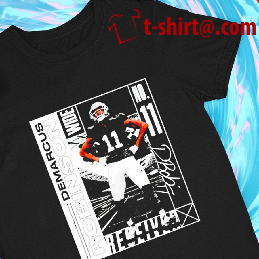 Demarcus Robinson Las Vegas Raiders Grid signature T-shirt