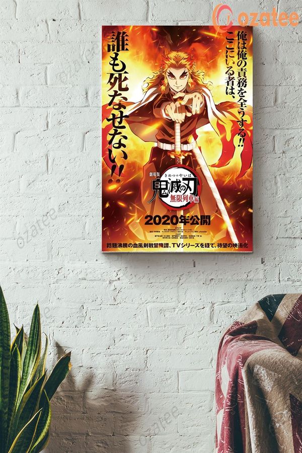 Demon Slayer Movie Poster – Canvas
