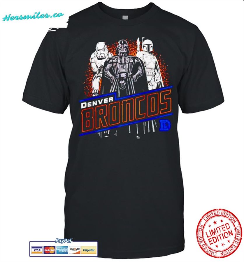 Denver Broncos Empire Star Wars shirt