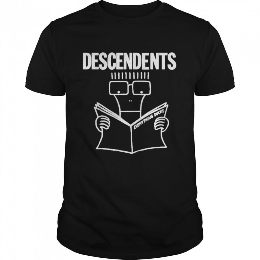 Descendants Everything Sucks Black Tee Shirt