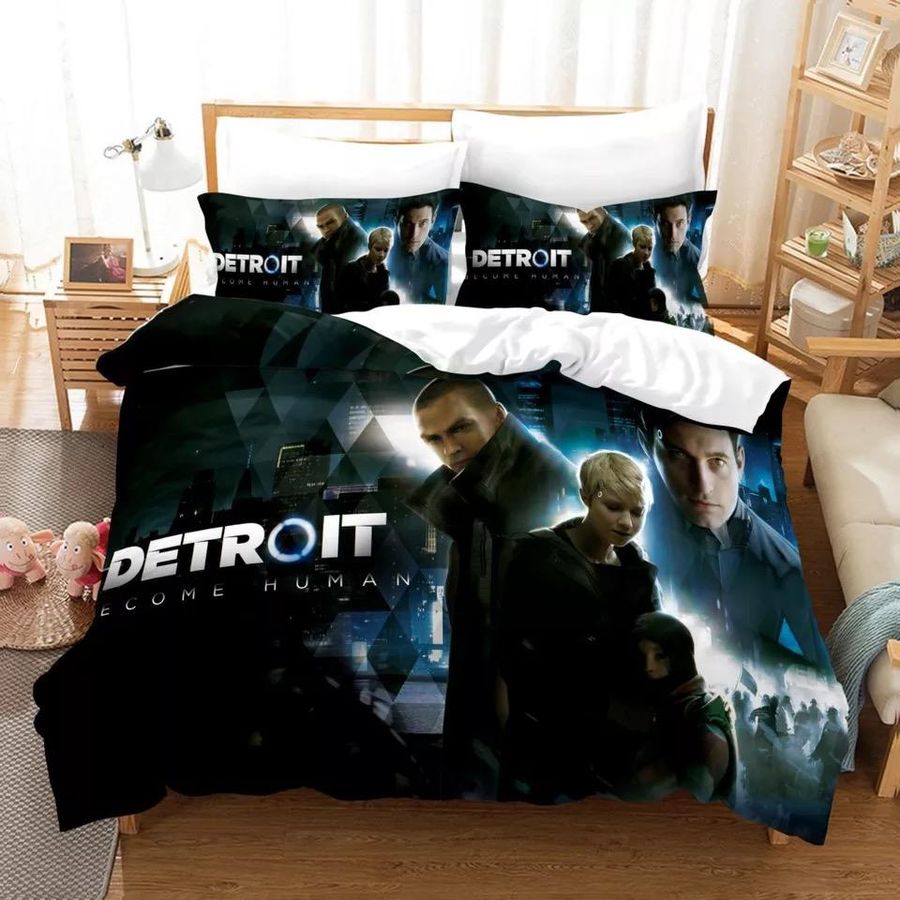 Detroit Become Human #3 Duvet Cover Quilt Cover Pillowcase Bedding