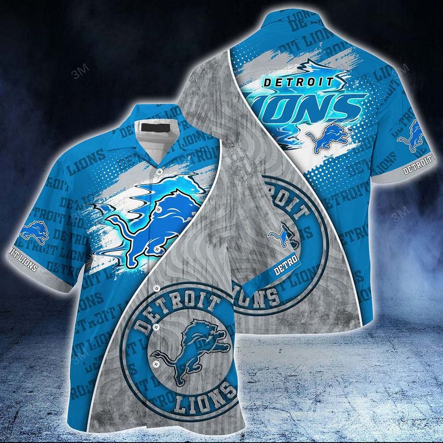 Detroit Lions NFL Hawaiian Shirt And Short New Hot Trend Summer For This Season Fan Gift