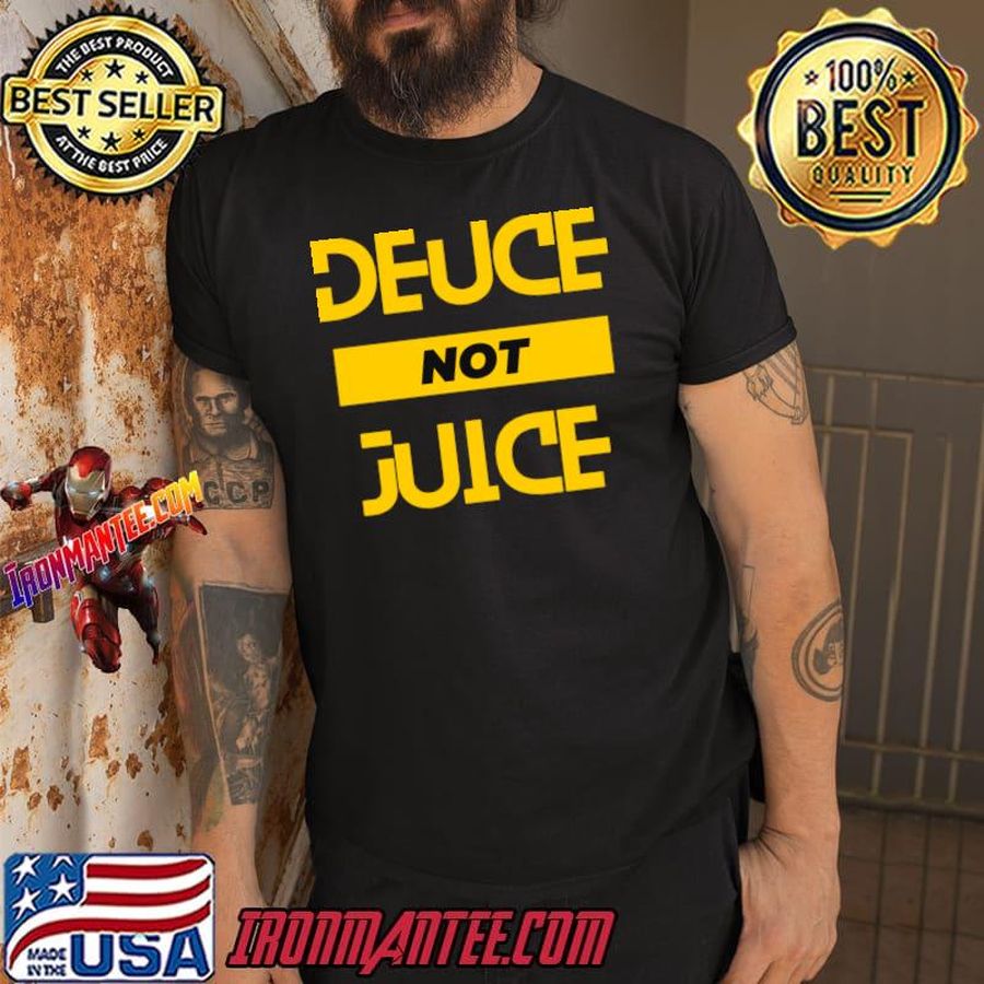 Deuce Not Juice Tennis Terms T-Shirt