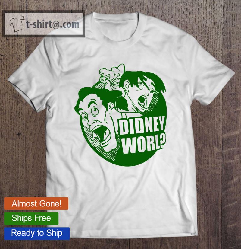Didney Worl Unusual Phonetic Transcription T-shirt