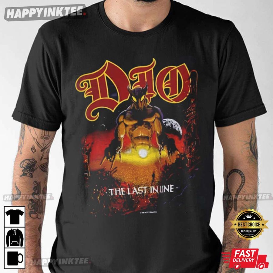 Dio Band The Last In Line Tour T-Shirt